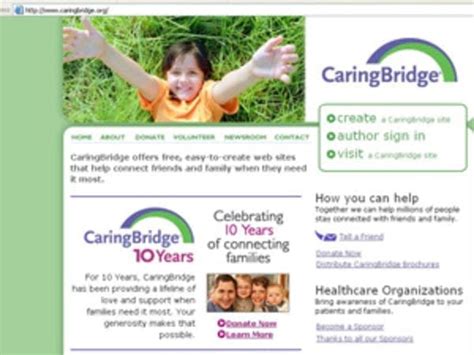 the caringbridge website